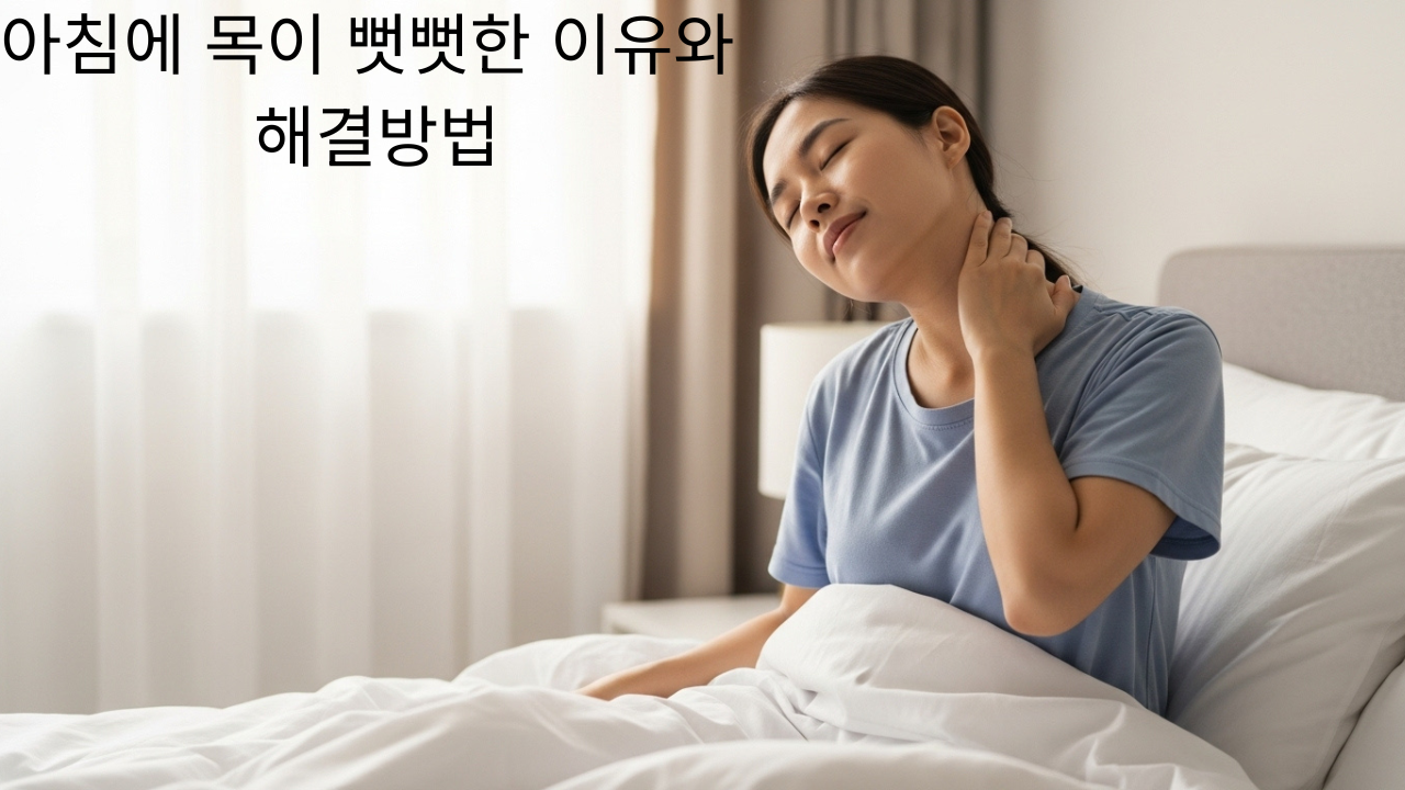 아침에-목이-뻣뻣한-이유와-해결방법