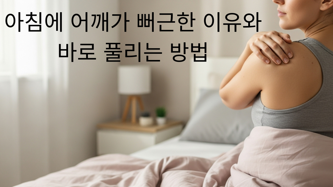 아침에-어깨가-뻐근한-이유와-바로-풀리는-방법.