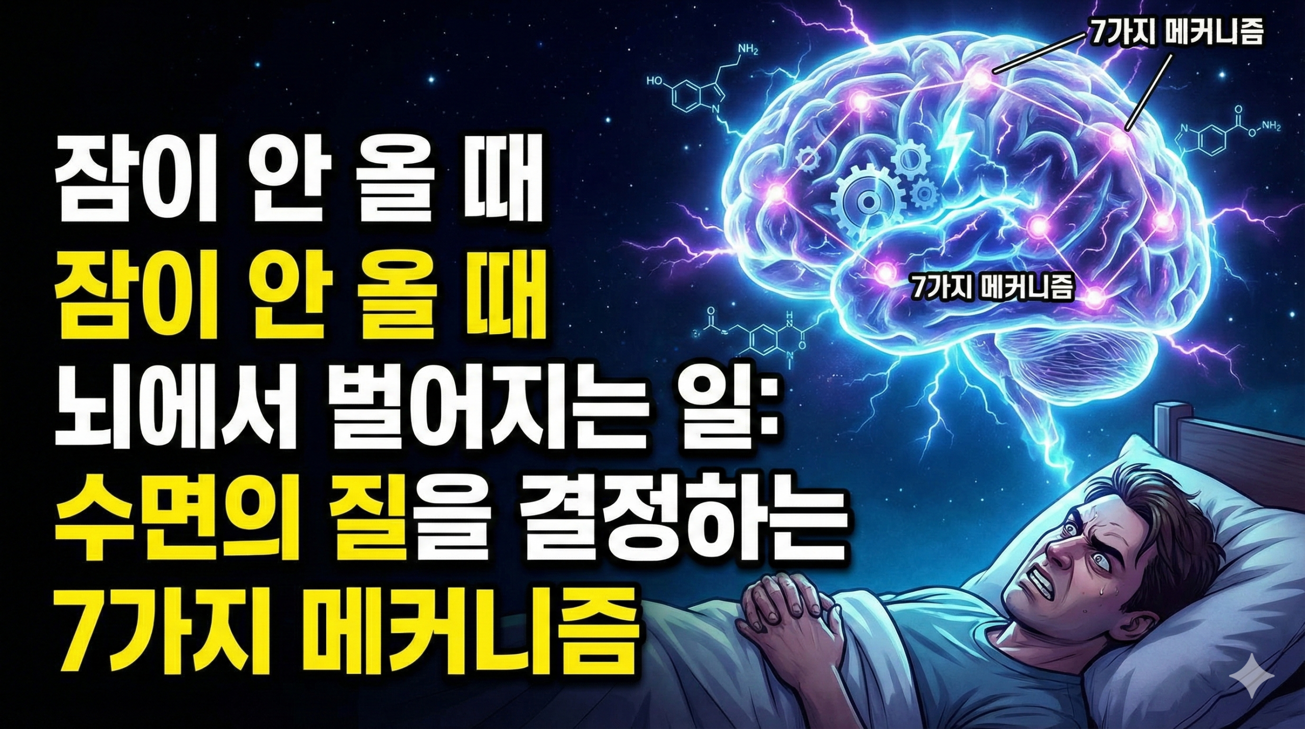 잠이 안 올 때 뇌에서 벌어지는 일